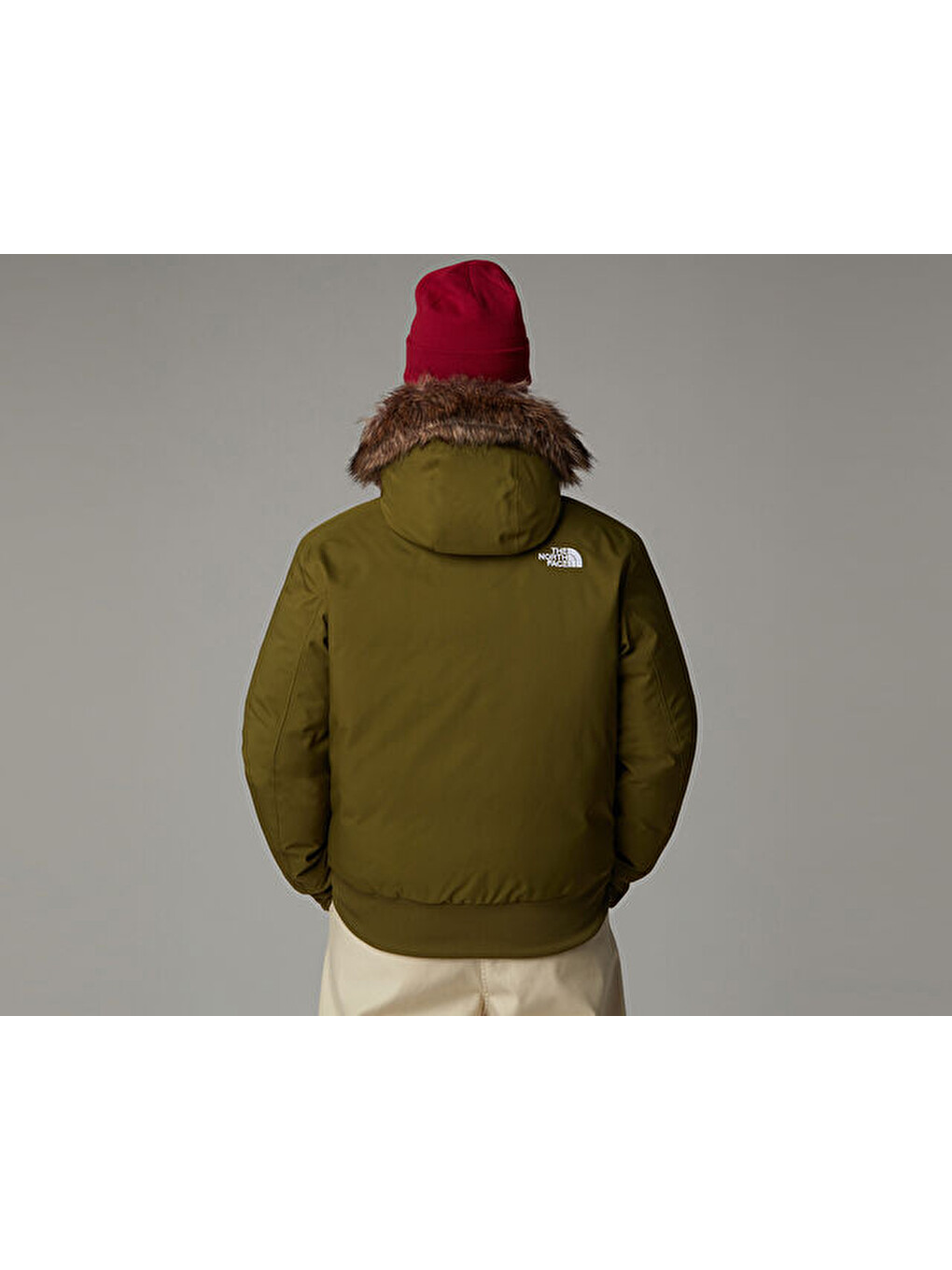 W Artic Bomber Kadın Outdoor Montu Nf0a84ıypıb1 Haki-1