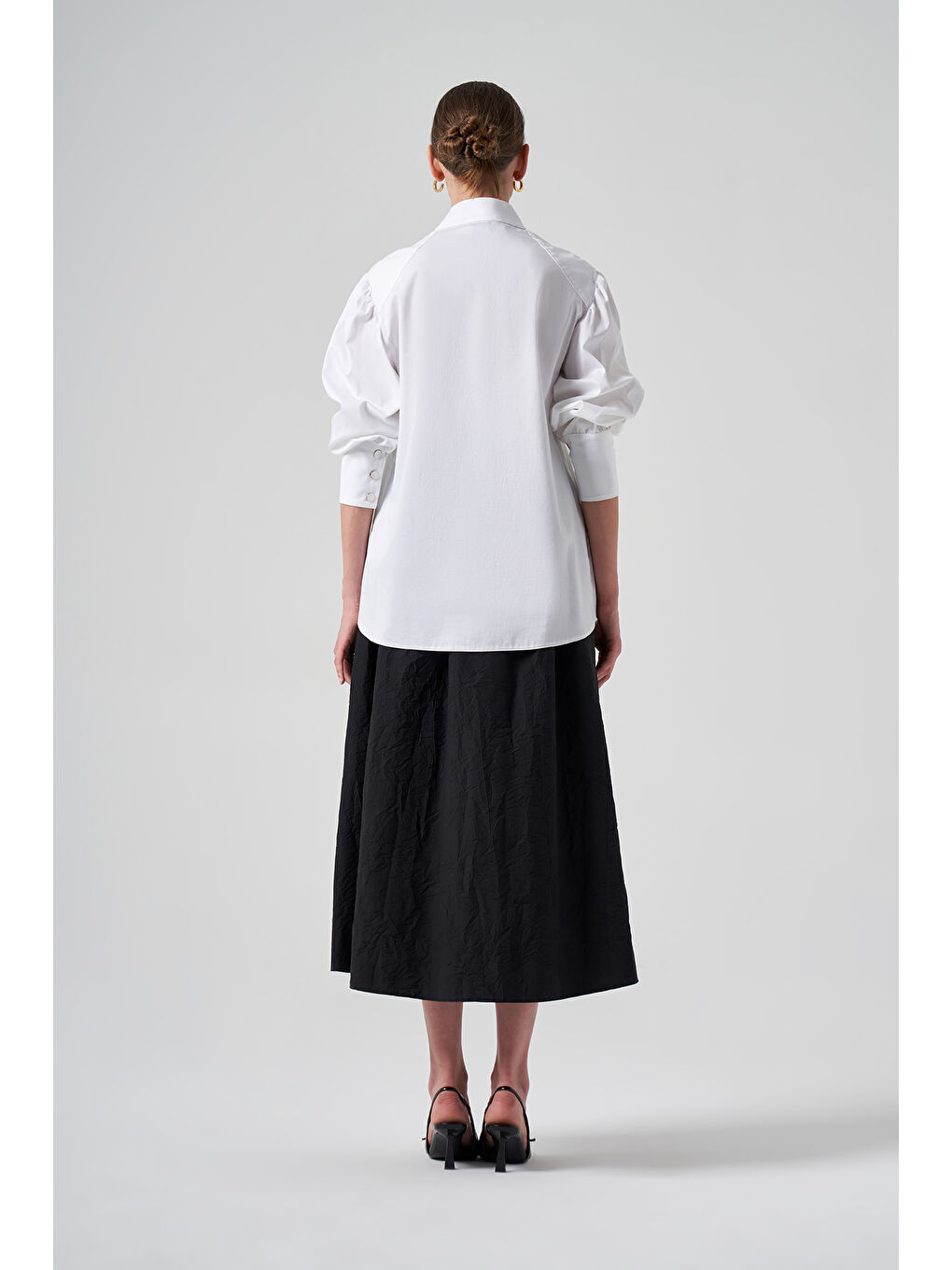 Pamuklu Gömlek 3002 Ekru-2