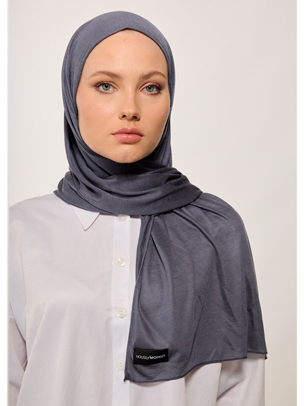 Tesettür Şal - Bone - Antrasit-1