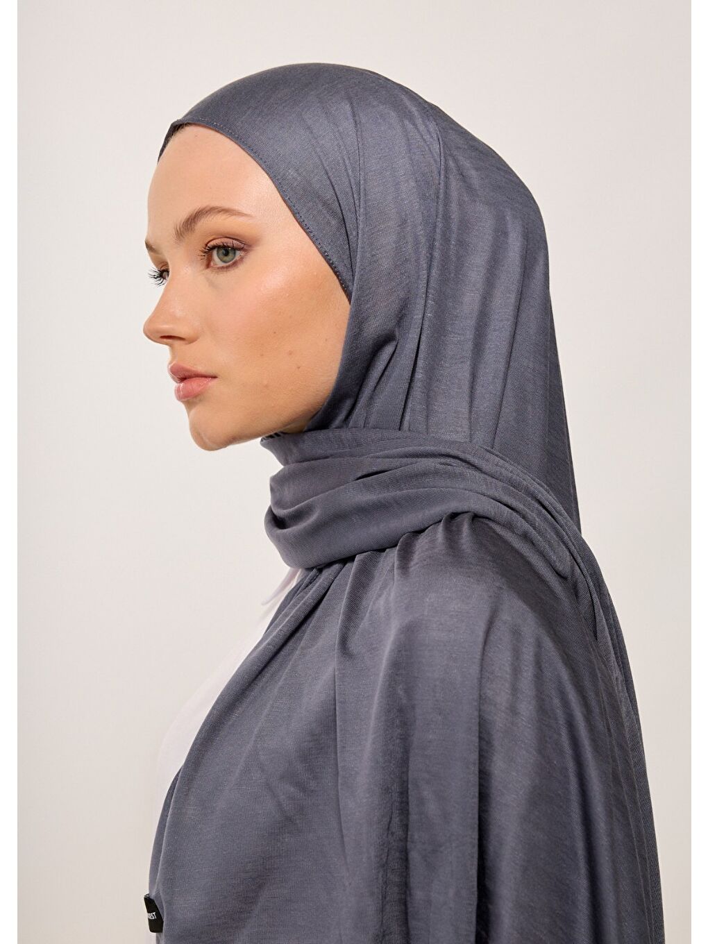 Tesettür Şal - Bone - Antrasit-2