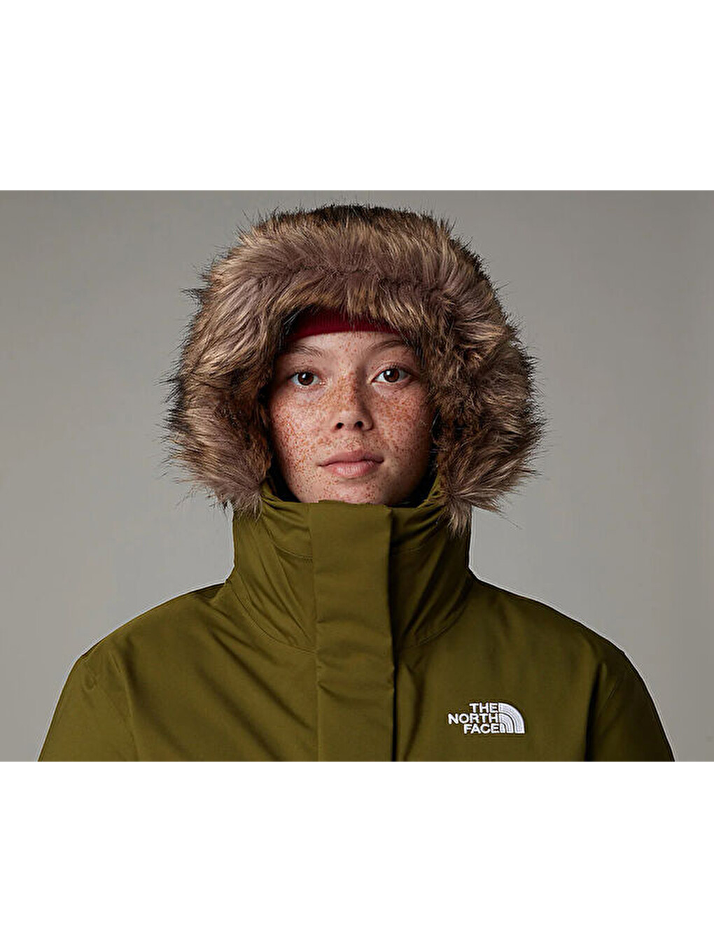 W Artic Bomber Kadın Outdoor Montu Nf0a84ıypıb1 Haki-6