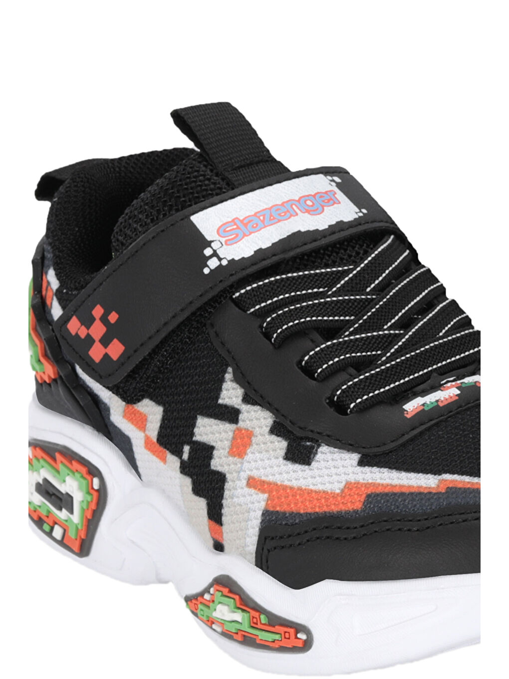 NINJA Erkek Çocuk Siyah / Turuncu Günlük Spor Ayakkabısı-3