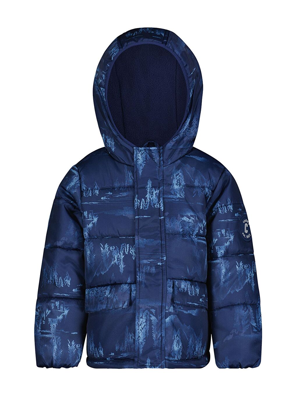 Erkek Bebek Mont Lacivert