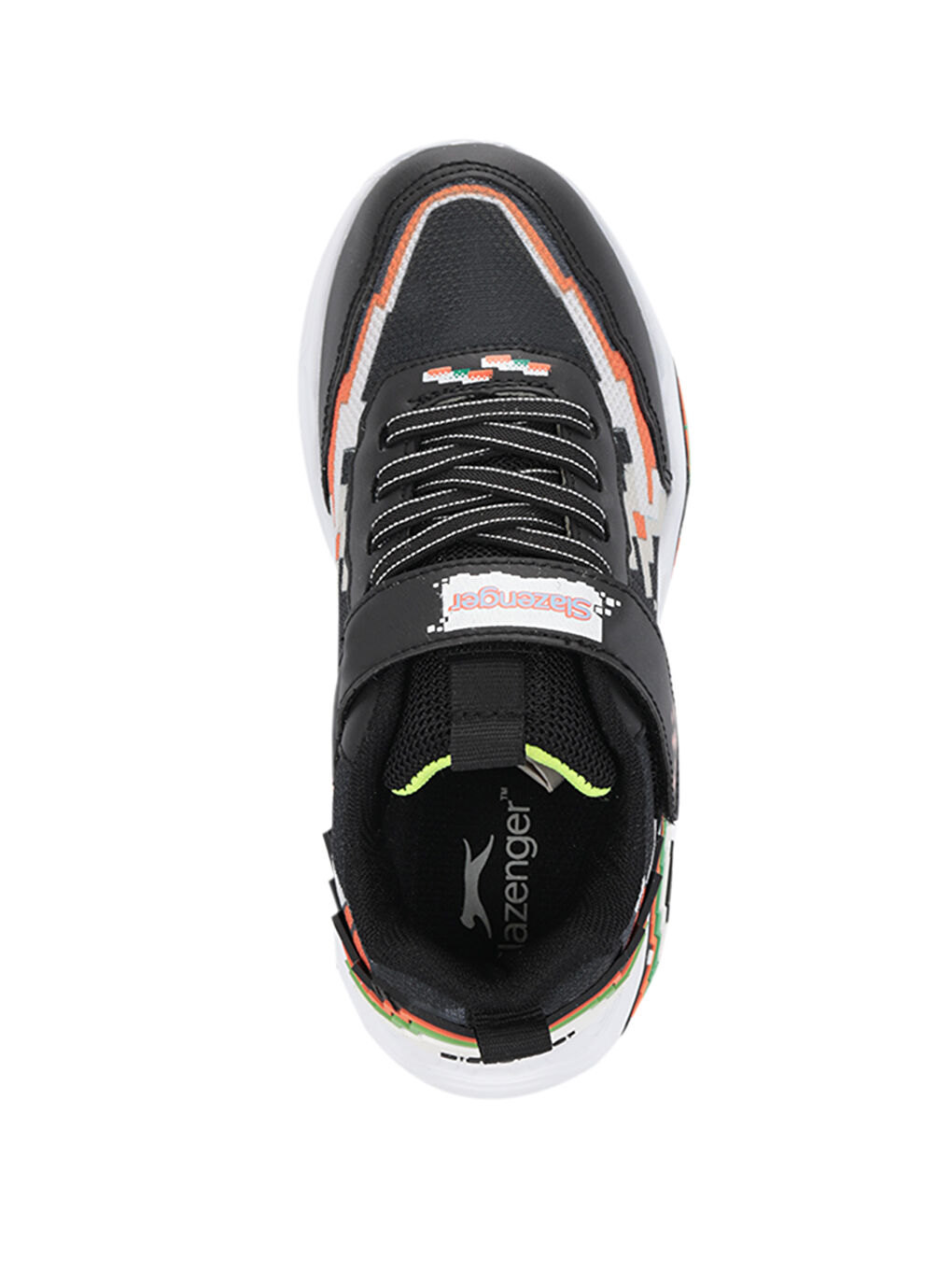 NINJA Erkek Çocuk Siyah / Turuncu Günlük Spor Ayakkabısı-4