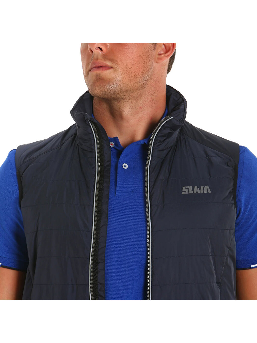 Lacivert Act Graphene Rstop Vest Erkek Mavi Yelek-2