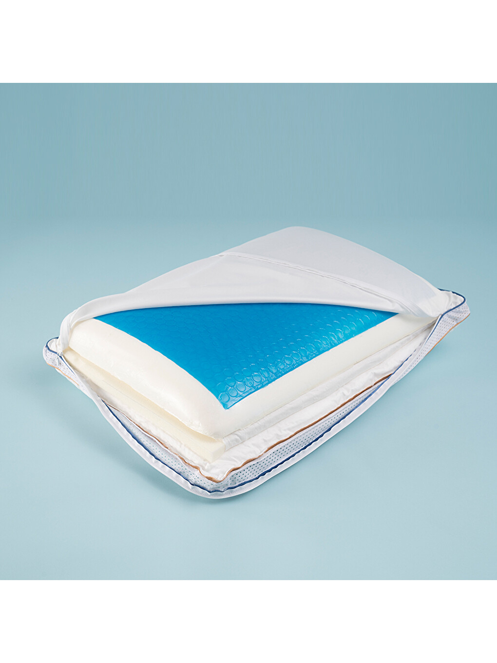 Beyaz Serin Etkilli Jel Dolgulu Climagel Yastık 45x65 cm - Clima Sleep Serisi-2