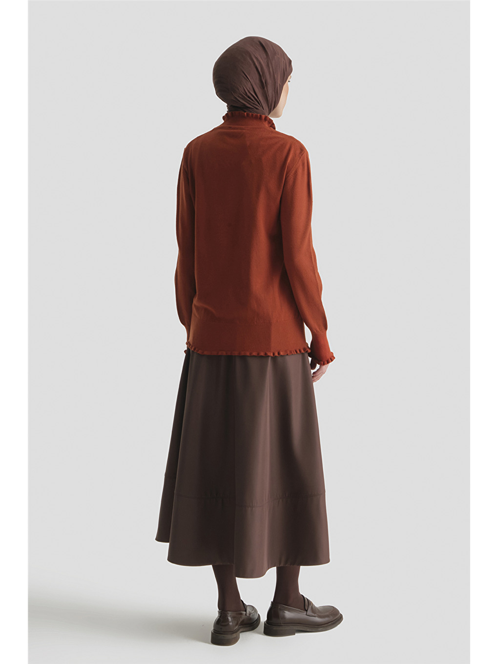 Kahverengi Penye 25Kd2901 Kiremit-3