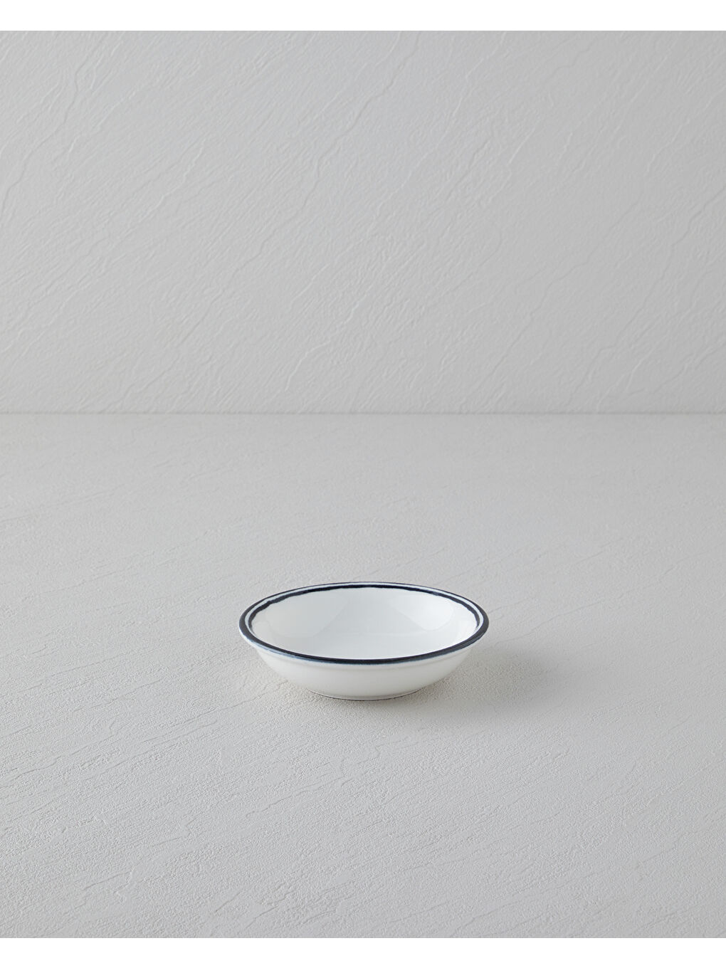 Black Lines Porselen Çerezlik 11 cm Siyah - Beyaz