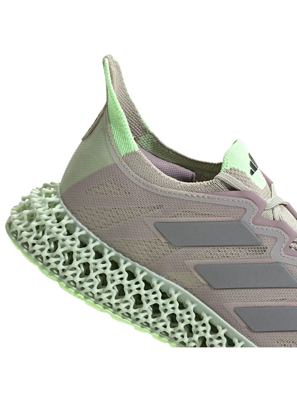 4DFWD 3 Kadın Gri Yol Koşusu Ayakkabısı-5