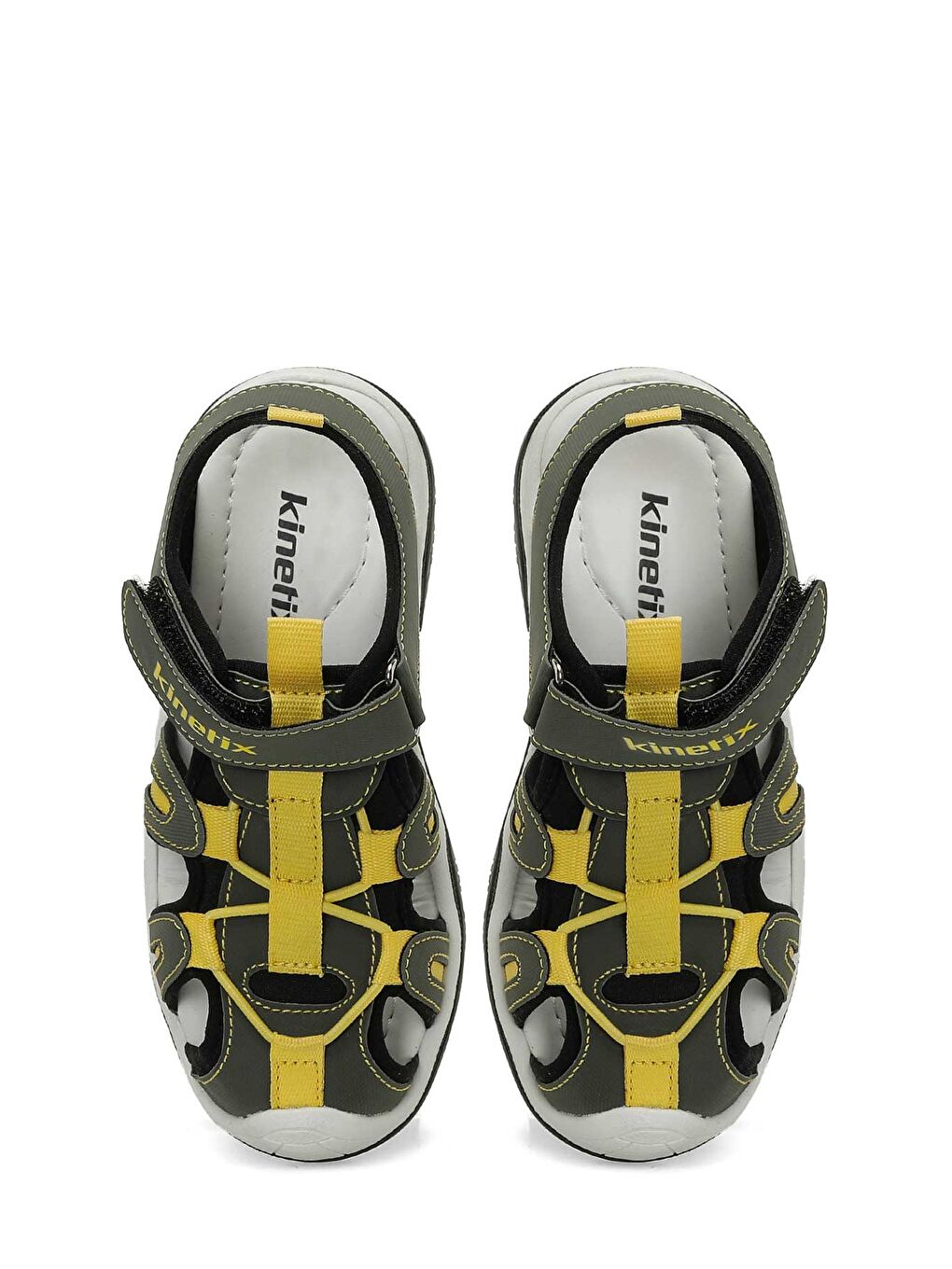 DERONO P Haki Erkek Çocuk Sandalet-3