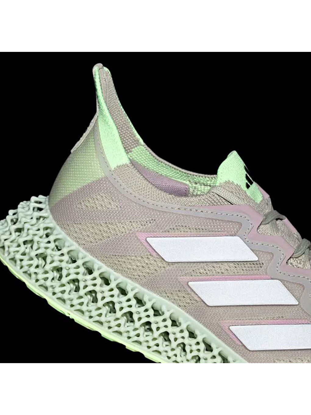 4DFWD 3 Kadın Gri Yol Koşusu Ayakkabısı-9