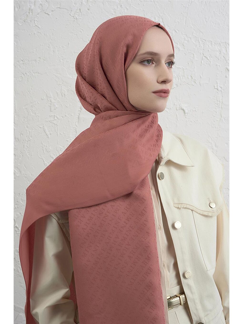 Pembe Visse Şal 1 73-1