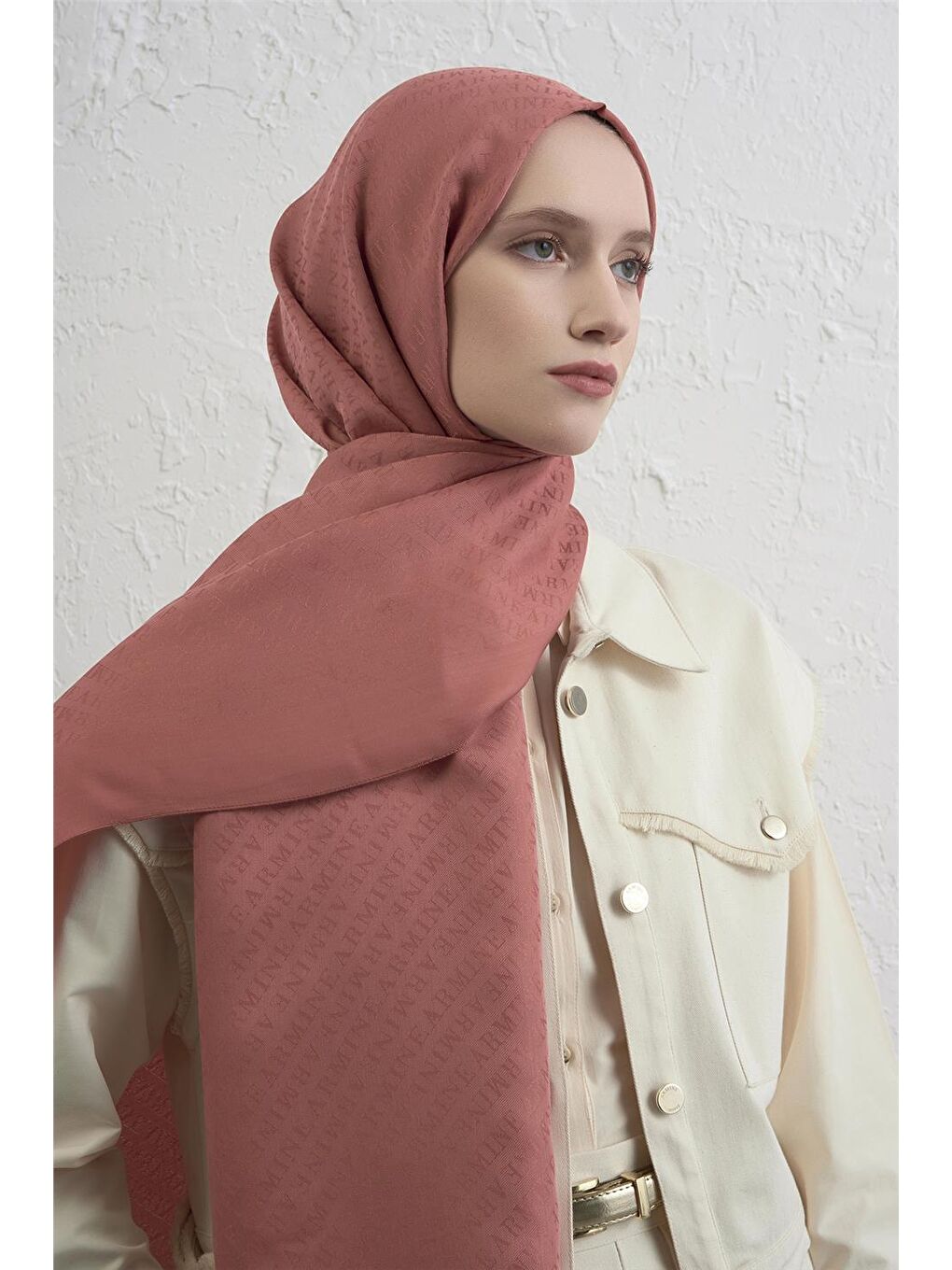 Pembe Visse Şal 1 73-3