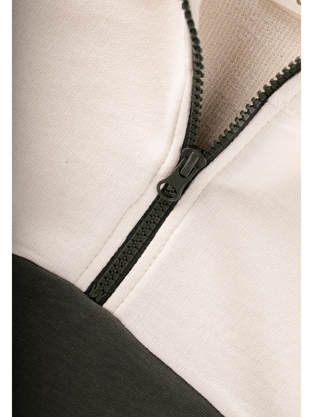 Sweatshirt Takım 2-10 Yaş Haki Yeşil-2