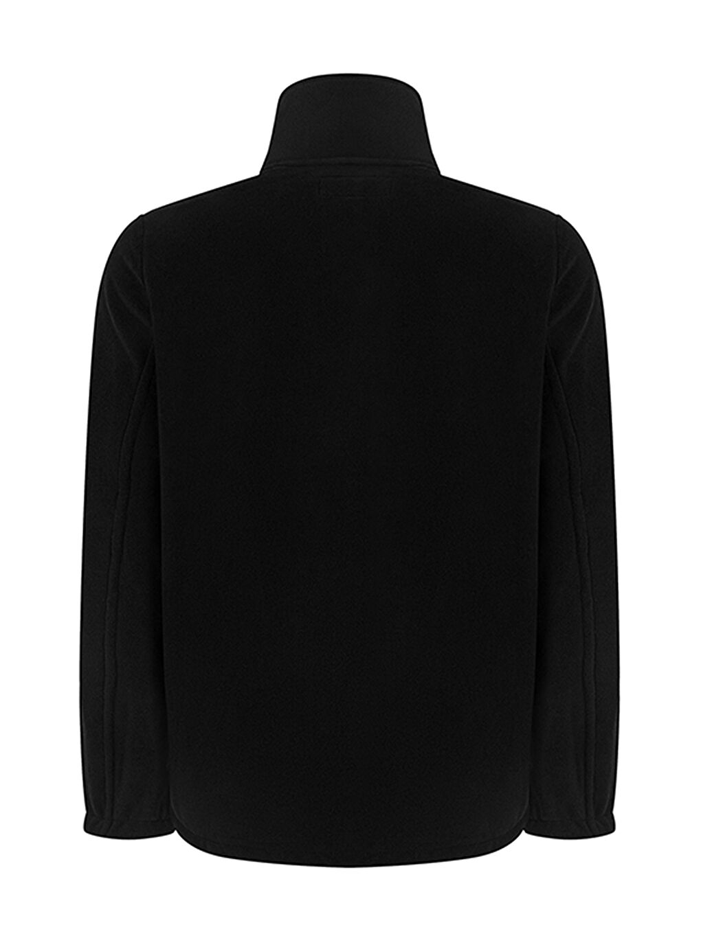 Siyah Erkek Polar Fermuarlı Sweatshirt-3