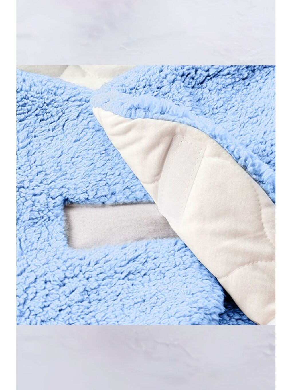 Mavi Welsoft Kundaklı Dış Kundak Bebek Battaniye 0 - 12 Ay-2