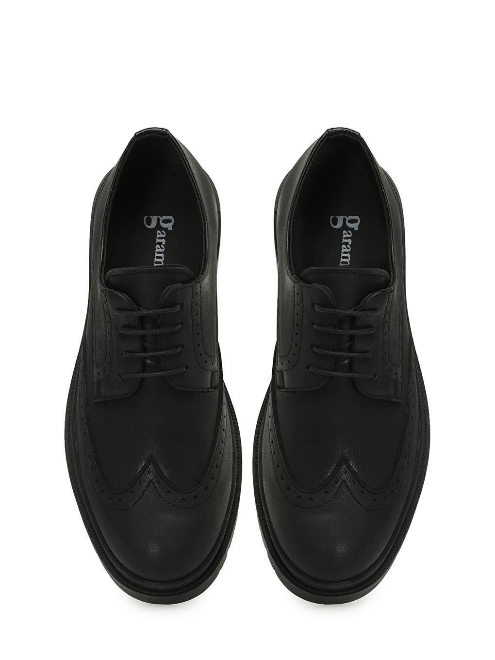 358396.M P 5PR Siyah Erkek Klasik Ayakkabı-3