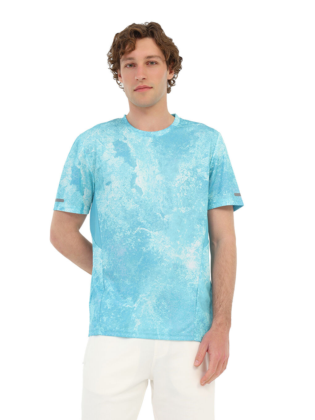 Yeşil ML CORAL 11PRF103 5FX K MINT Erkek Kısa Kol T-Shirt