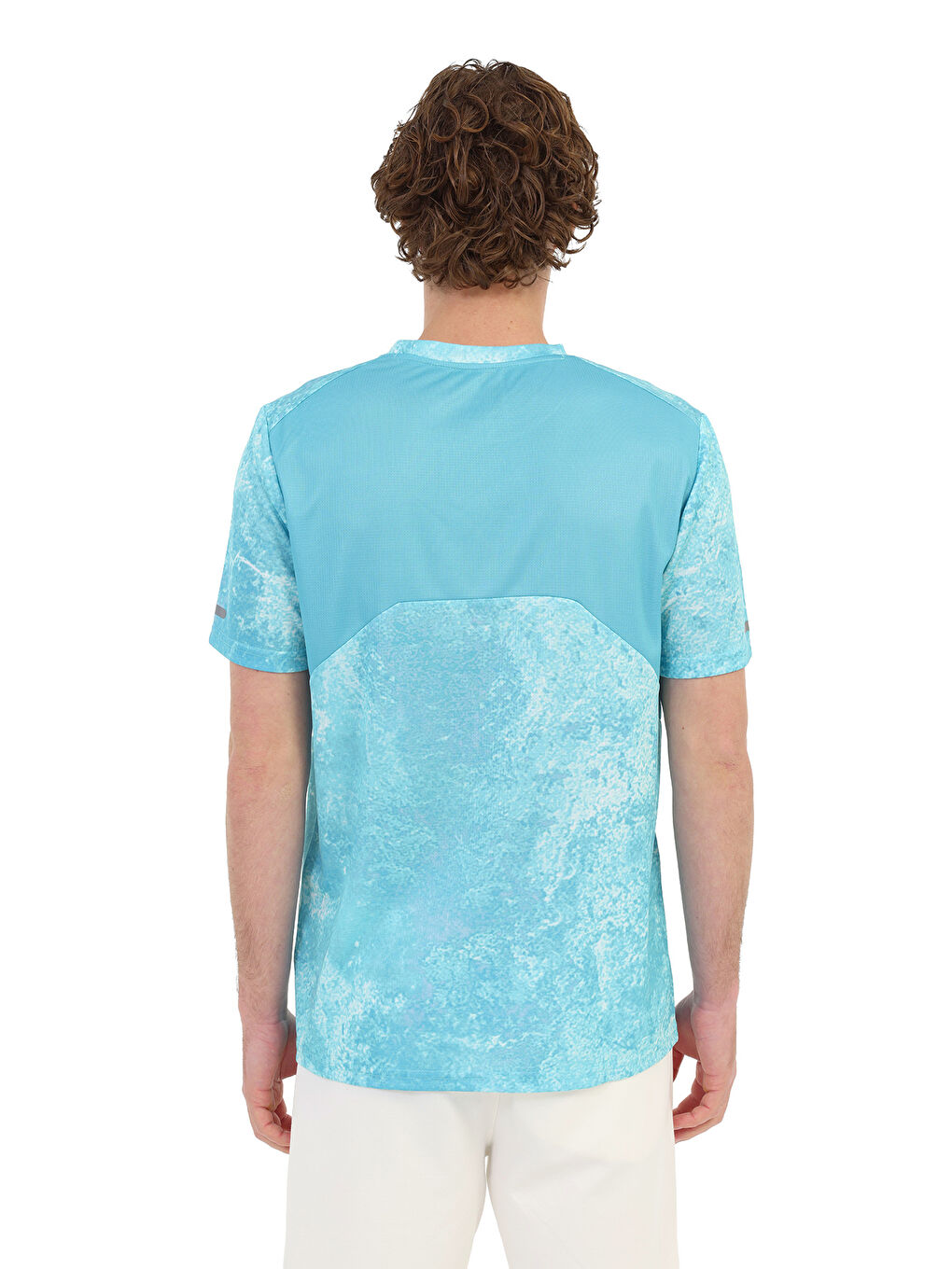 Yeşil ML CORAL 11PRF103 5FX K MINT Erkek Kısa Kol T-Shirt-1