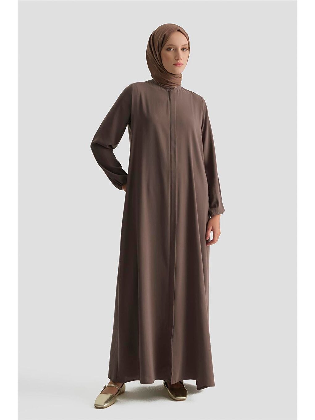 Kahverengi Basic Ferace Kahve