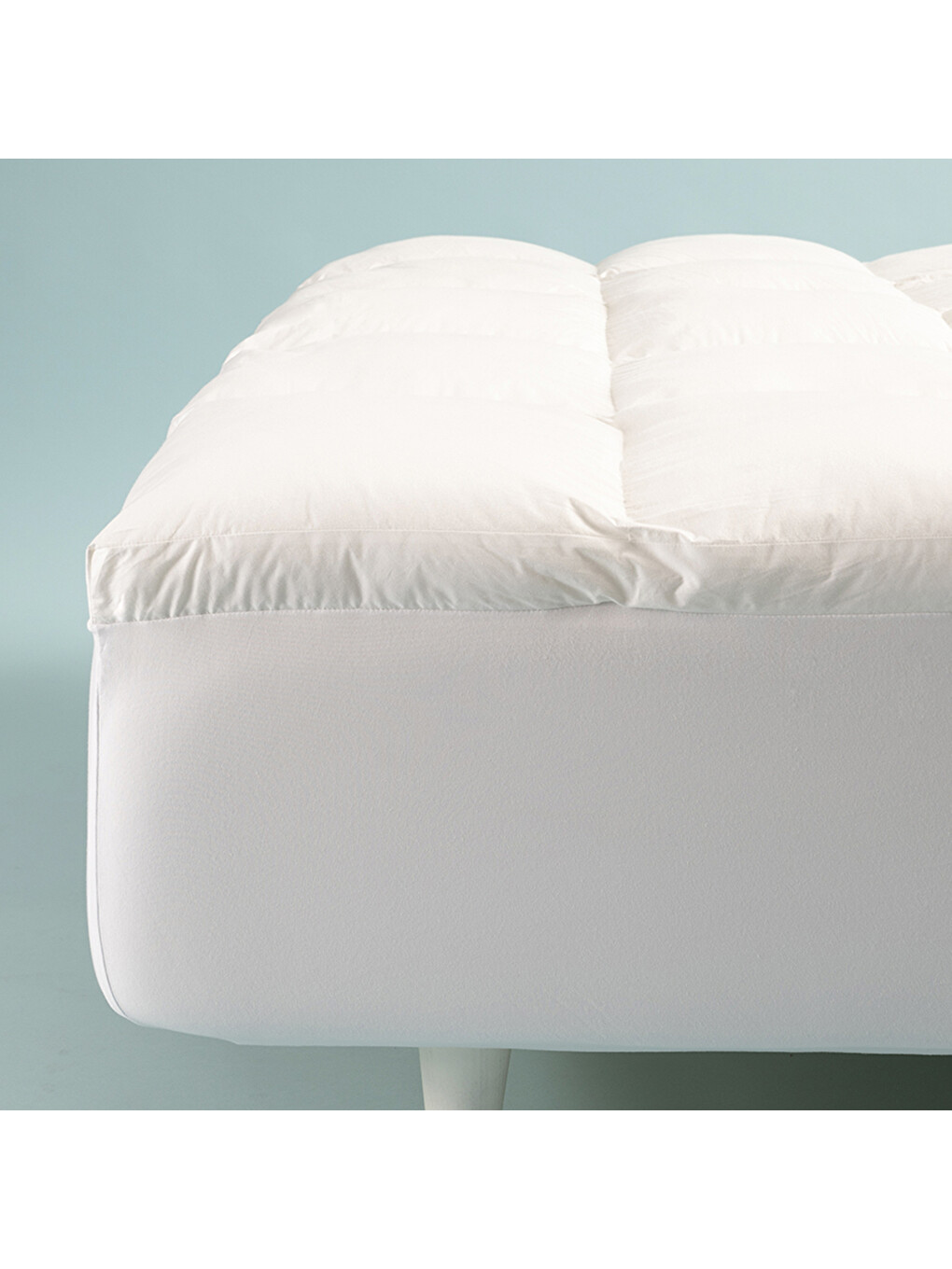 Ekru Protecta Cloudia Comfort Topper 200x200+30-2