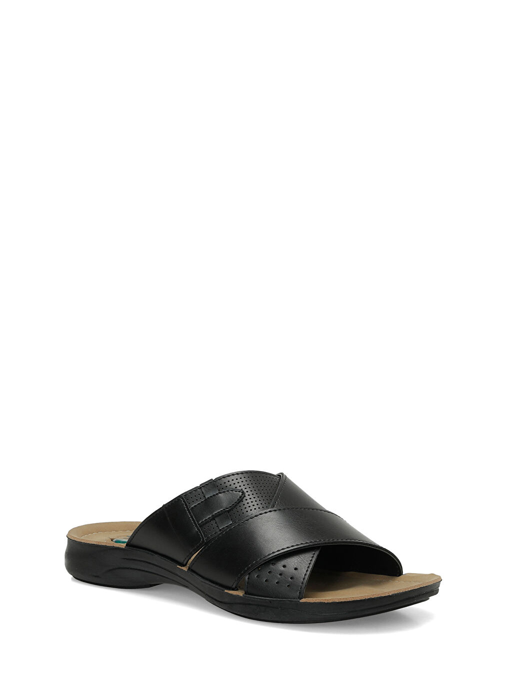 408002.M6FX Siyah Erkek Terlik-1