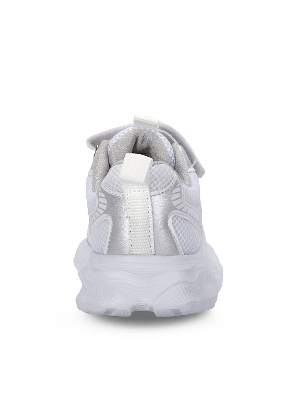 FAST TRACK I Unisex Çocuk Cırt Cırtlı Beyaz / Gümüş Günlük Spor Ayakkabısı-5
