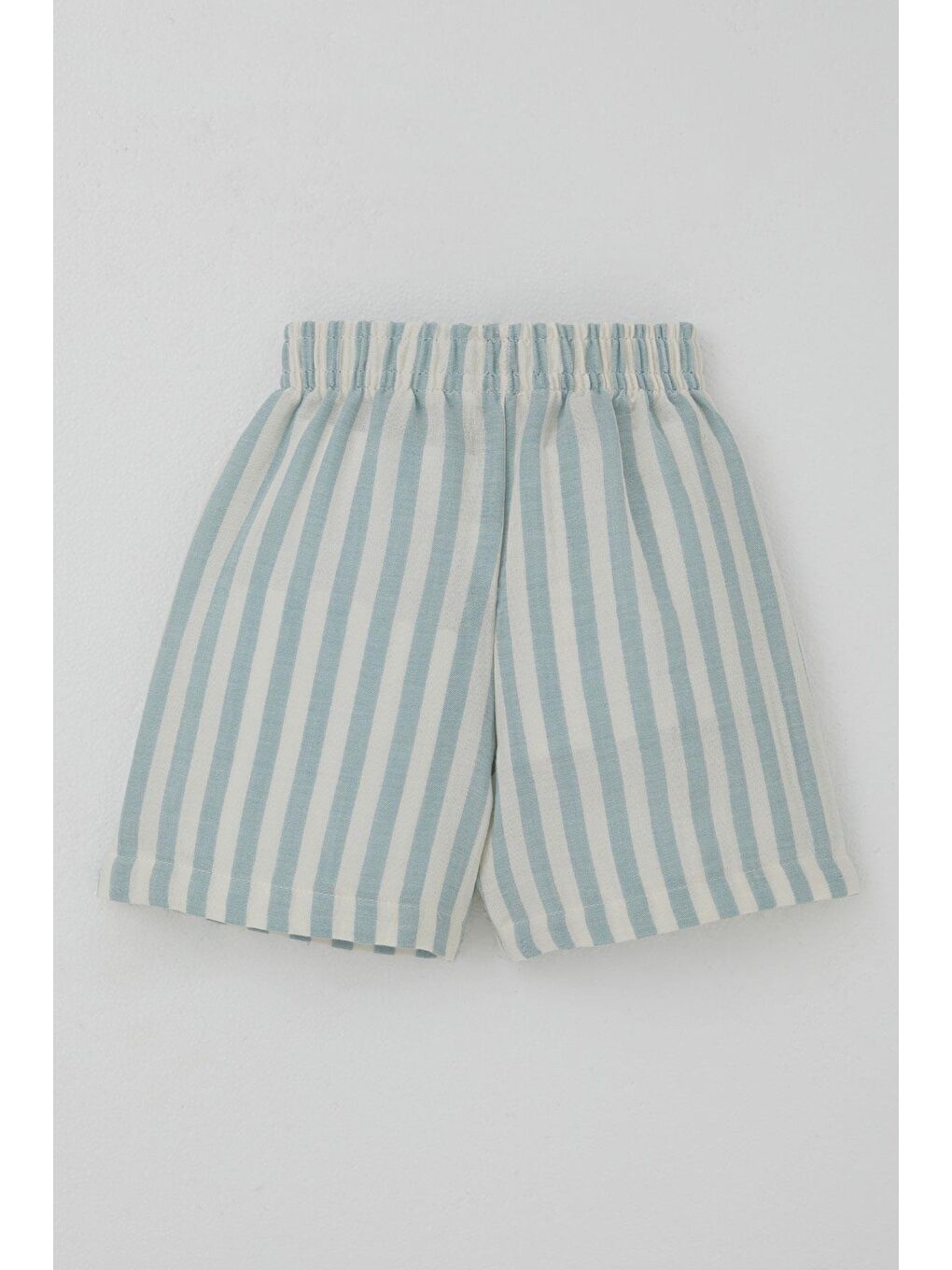 Erkek Bebek Şortlu Takım Motivasyon Temalı Bağcık Aksesuarlı Ekru (9 Ay-1 Yaş)-4