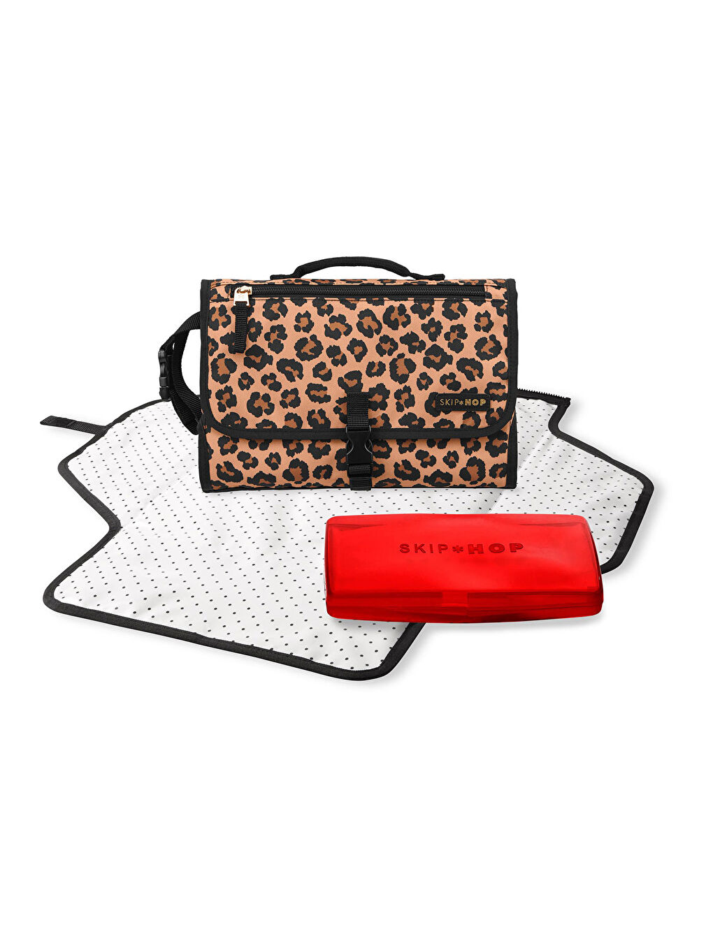 Pronto Orijinal Alt Açma Çantası Leopar Desenli-1