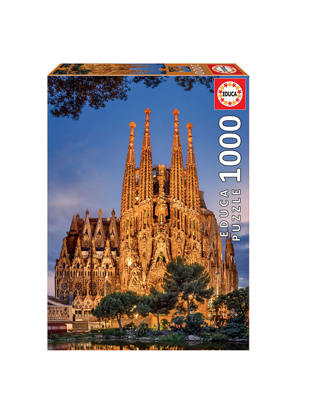 Puzzle 1000 Parça Sagrada Famılıa 17097