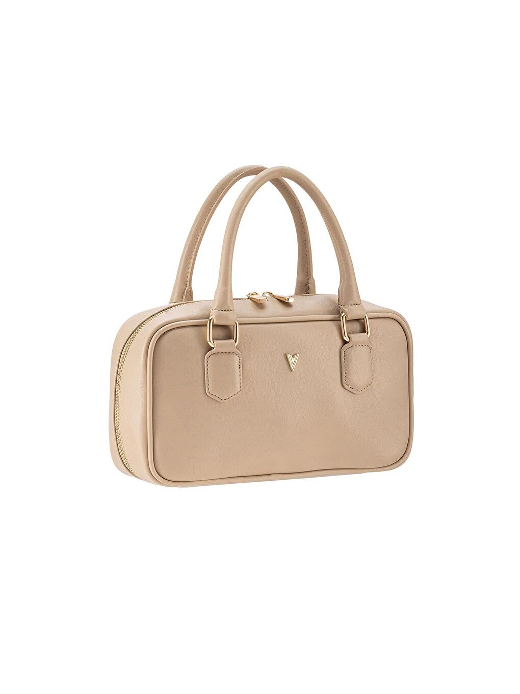 Lina Omuz Çantası Bej-4