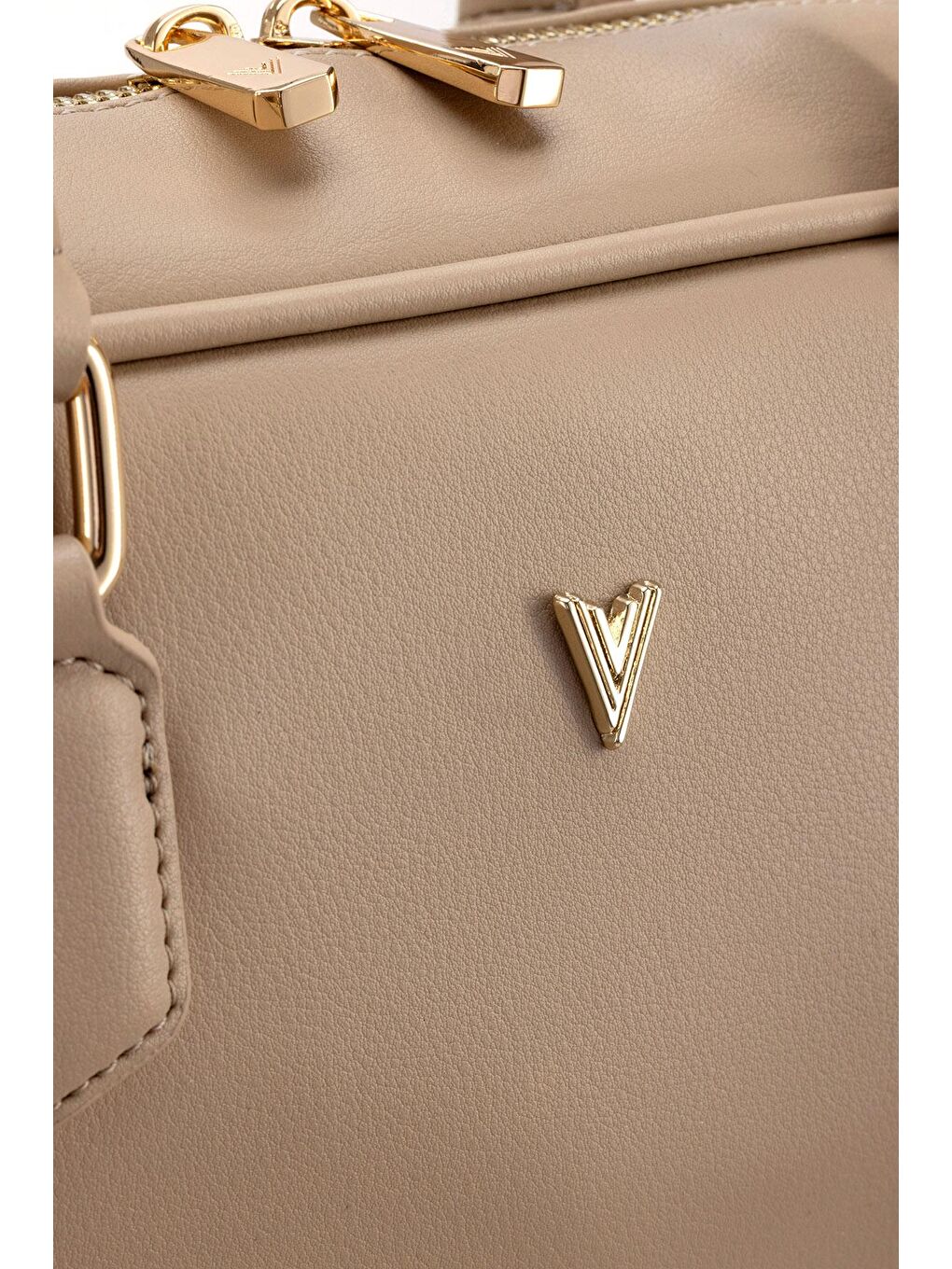 Lina Omuz Çantası Bej-5