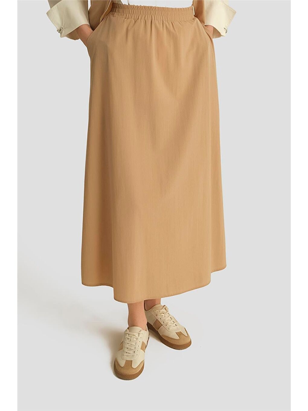 Yelekli Takım 25Yt613 Bej-3