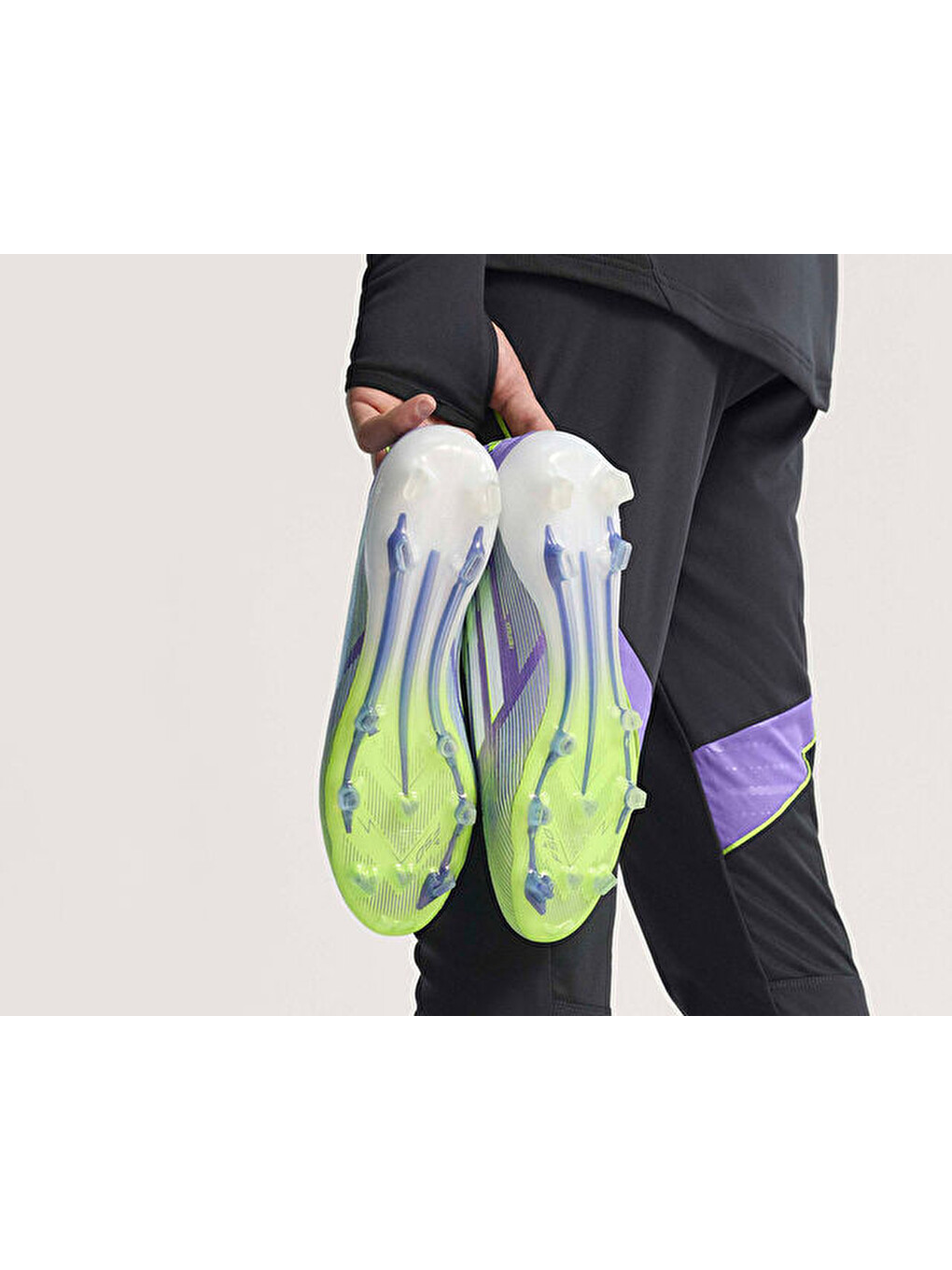 F50 Elite Ll Fg Erkek Çim Zemin Kramponu Jh7628 Mor-3