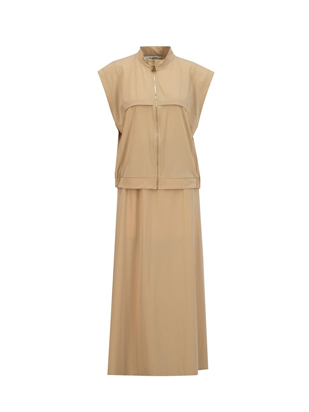 Yelekli Takım 25Yt613 Bej-5