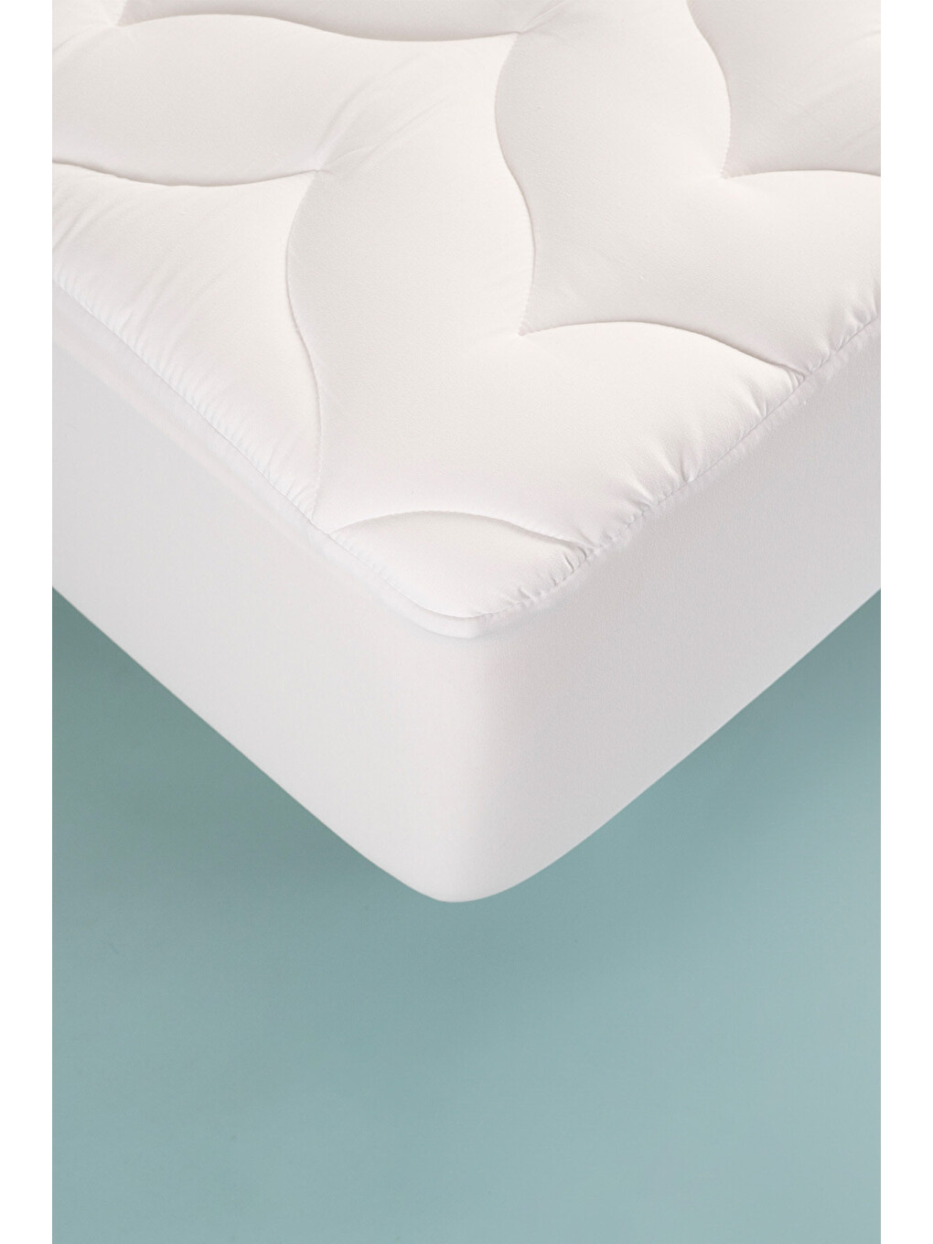 Beyaz Lovera Topper 120x200 + 30 cm-2