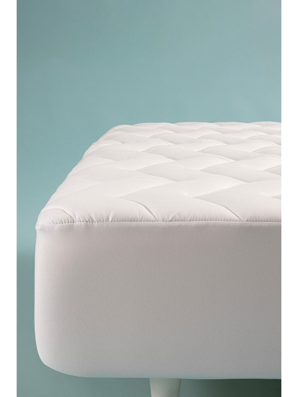 Beyaz Lovera Topper 120x200 + 30 cm-5