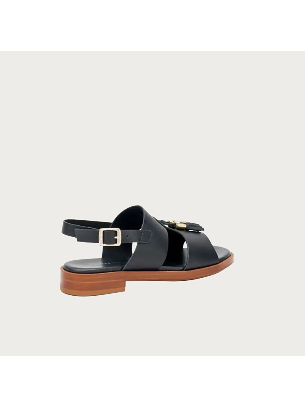 Kadın Siyah Sandalet 87P1 NAPPA Leather Nero-2