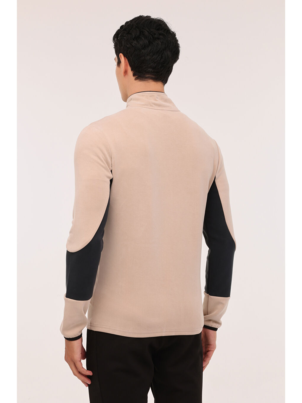 Bej ML BEI 22ITL1099 4PR Erkek Eşofman Üstü-1