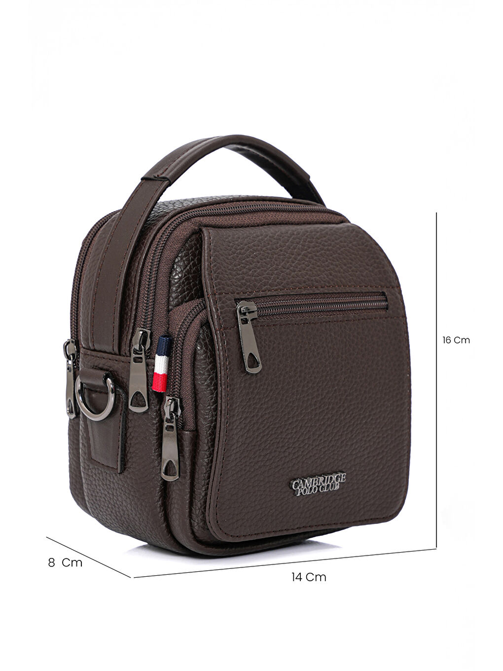 Kahverengi Erkek El Çantası Plevr50125-2