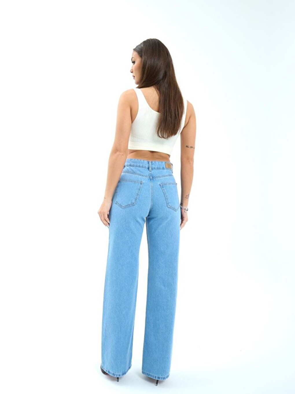 7044 Jean Pantolon-mavi-1