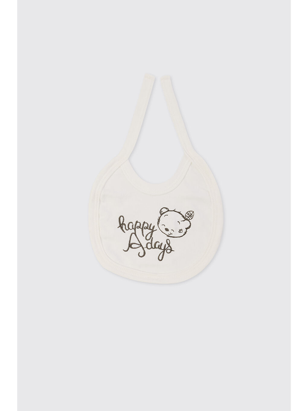 Yenidoğan Ayıcık Detaylı Ekru 10'lu Hastane Çıkış Seti-10