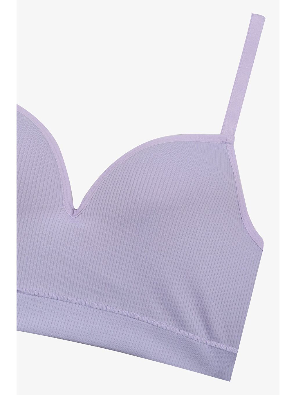 Mor Kadın Fitilli Yarım Dolgulu Sütyen Takım-2