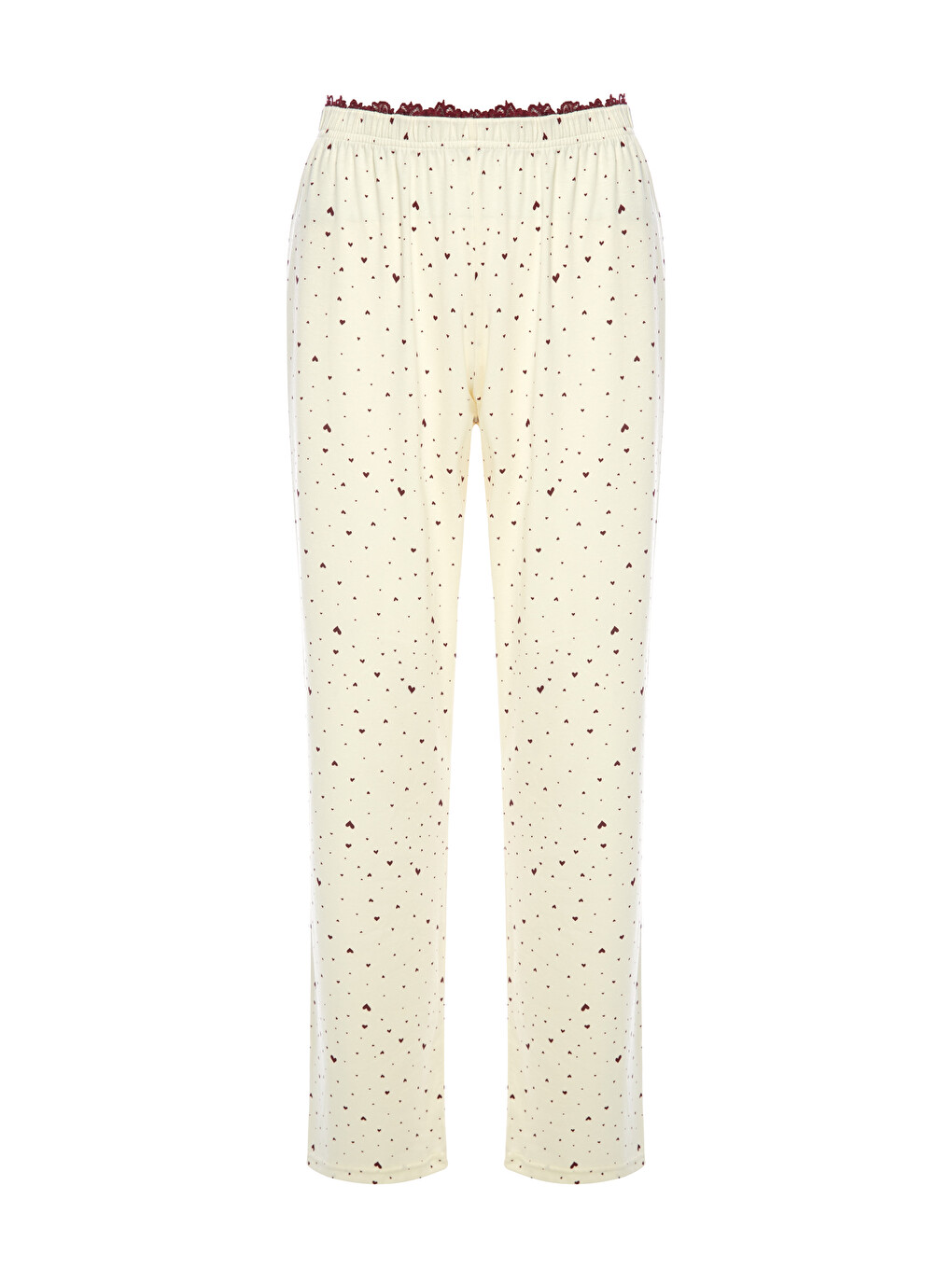 Haki Kadın Pamuklu Kaplı Askılı Dantelli Pijama Takımı-3