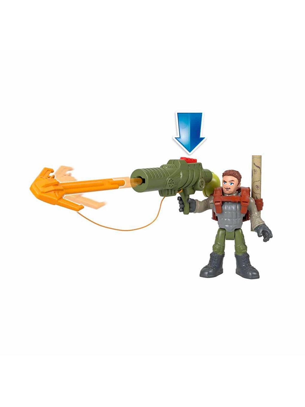 Imaginext Renksiz Jurassic World Dinozor Takibi Seti HND46 - 1