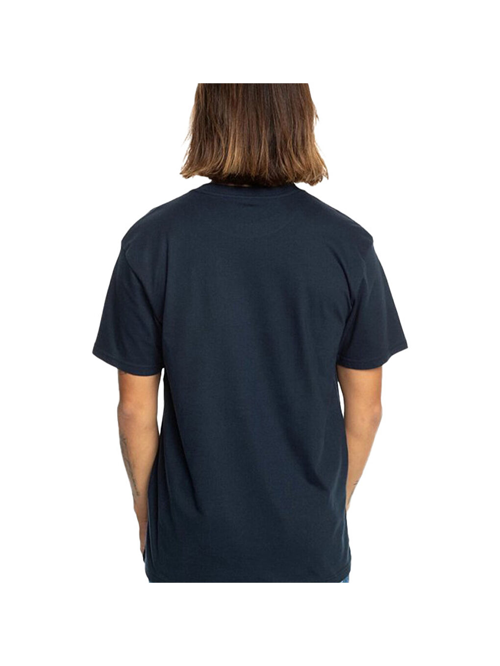 Lacivert Tropical Rainbow Erkek Mavi Tişört-1