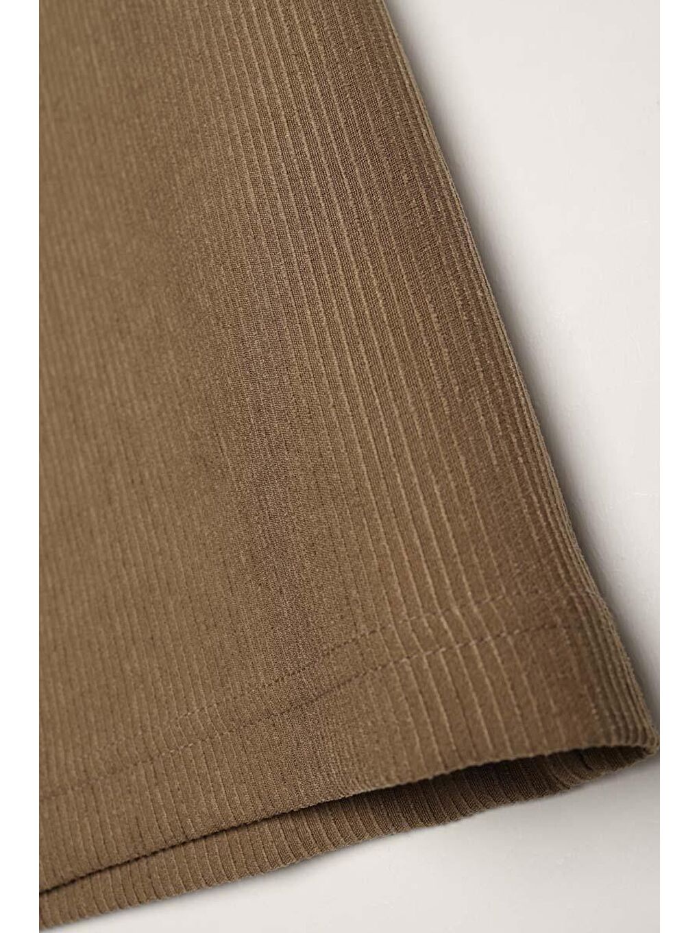 Bej Vizon-Balıkçı Yaka Pantolonlu Takım-5