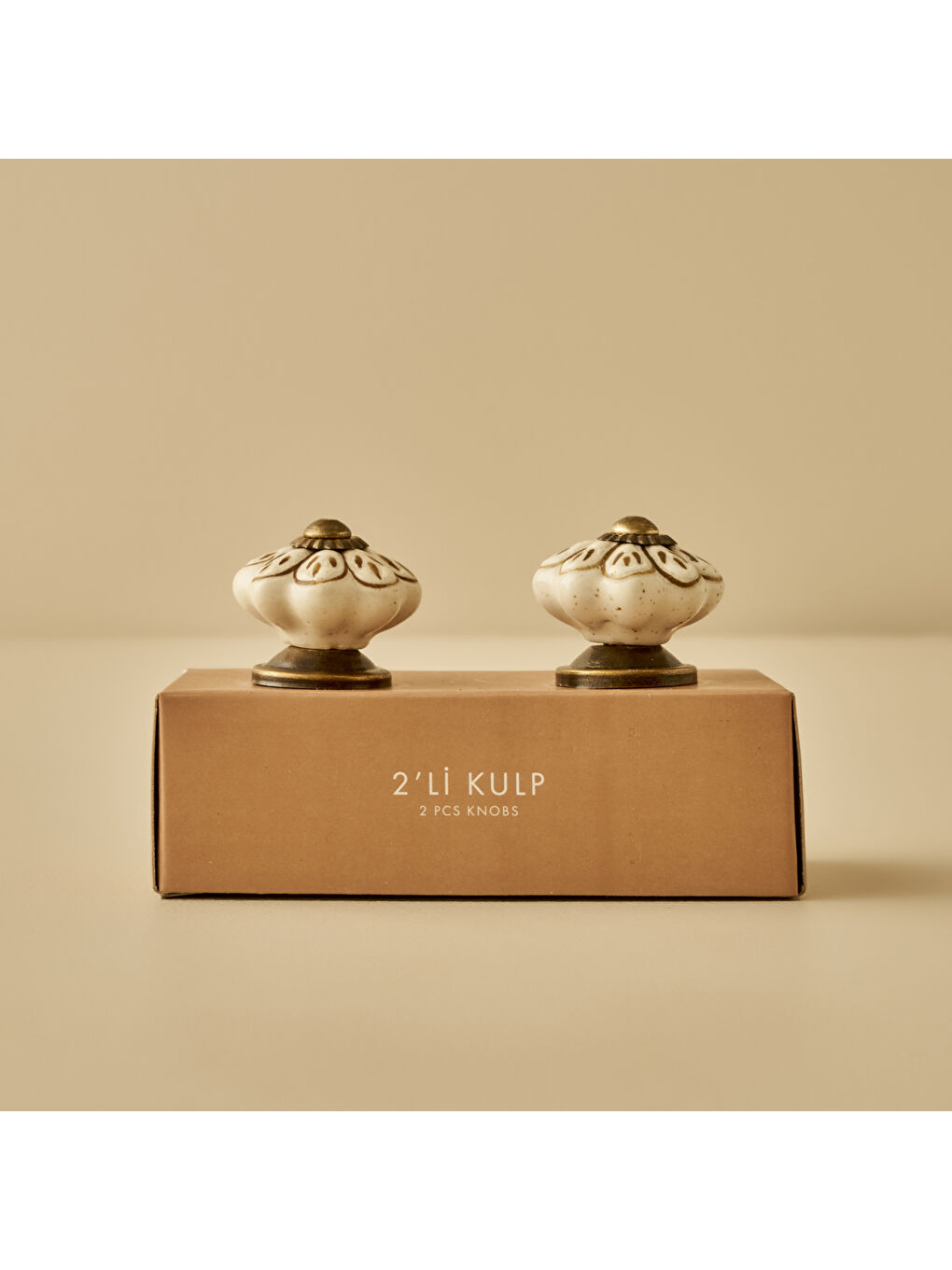 Dulcie Kulp 4'lü Beyaz (6,5x3x3 cm)-3