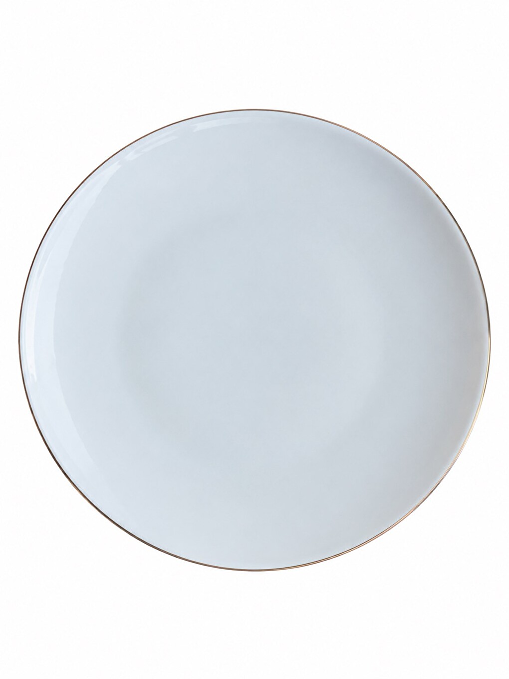 Karışık Porselen Chic Altın Yaldızlı Servis Tabağı 24,50cm 2 Li-2