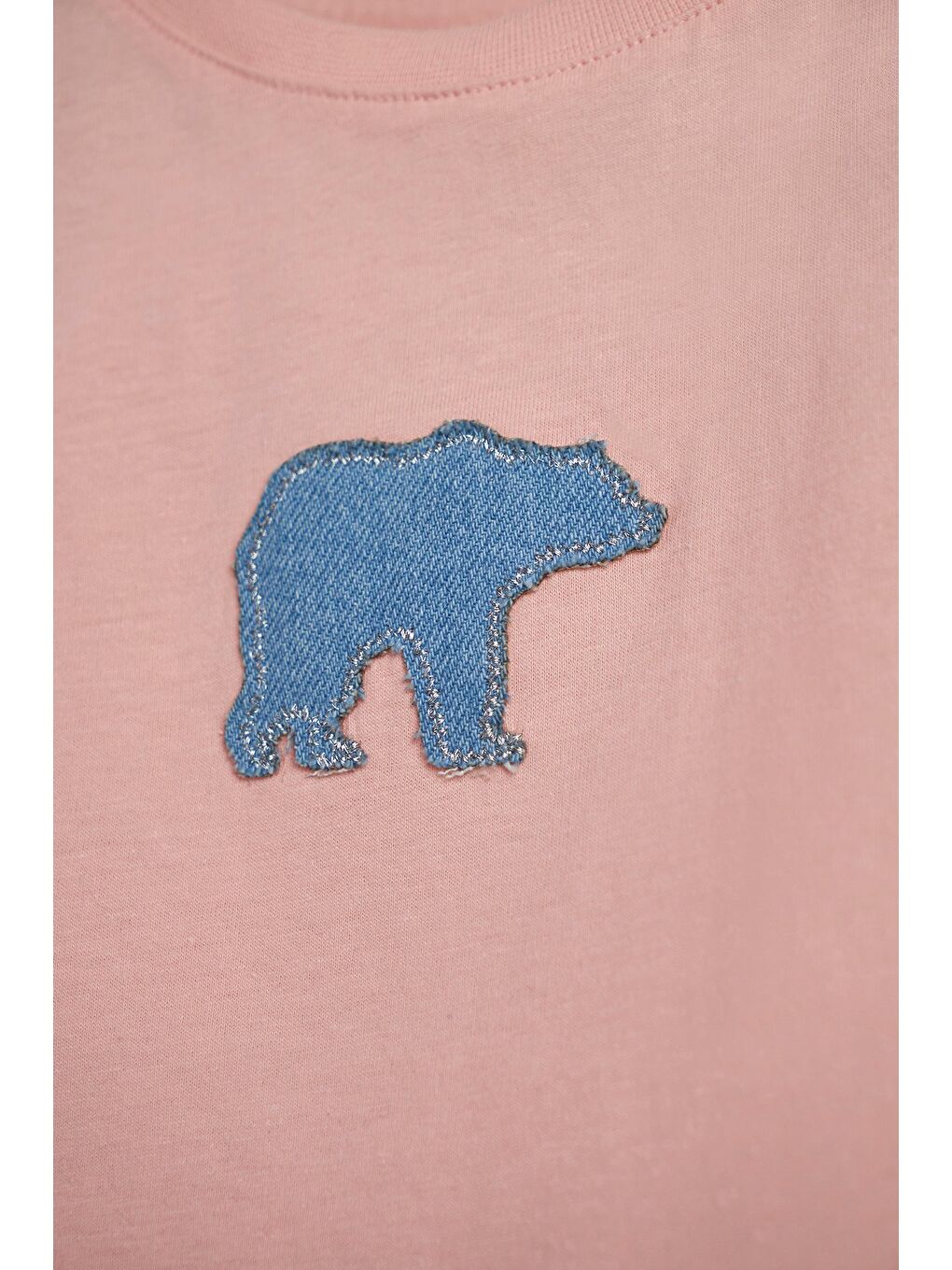 Nikki Pembe Kız Çocuk Tişört-1